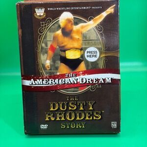 WWE The American Dream The Dusty Rhodes Story DVD Set Wrestling 3-Disc CASE DMG‎